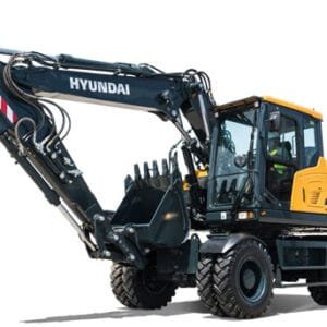 Excavadora Sobre Ruedas Hyundai R140W-9S